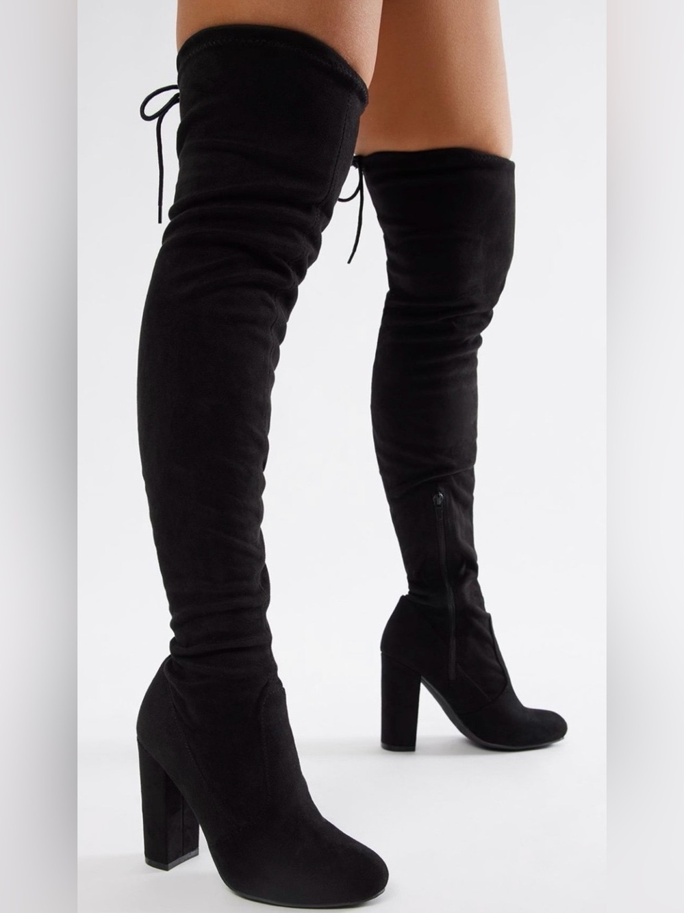 Fashion Nova “ Pretty In Thigh High Boots”